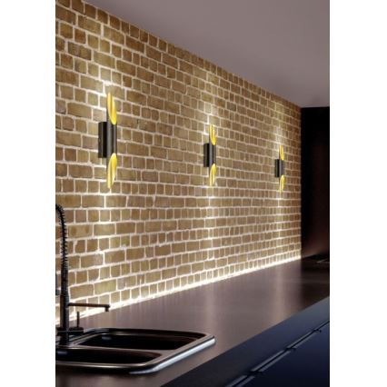 Trio - LED Wall light BOLERO 2xLED/3,1W/230V CRI 90 copper