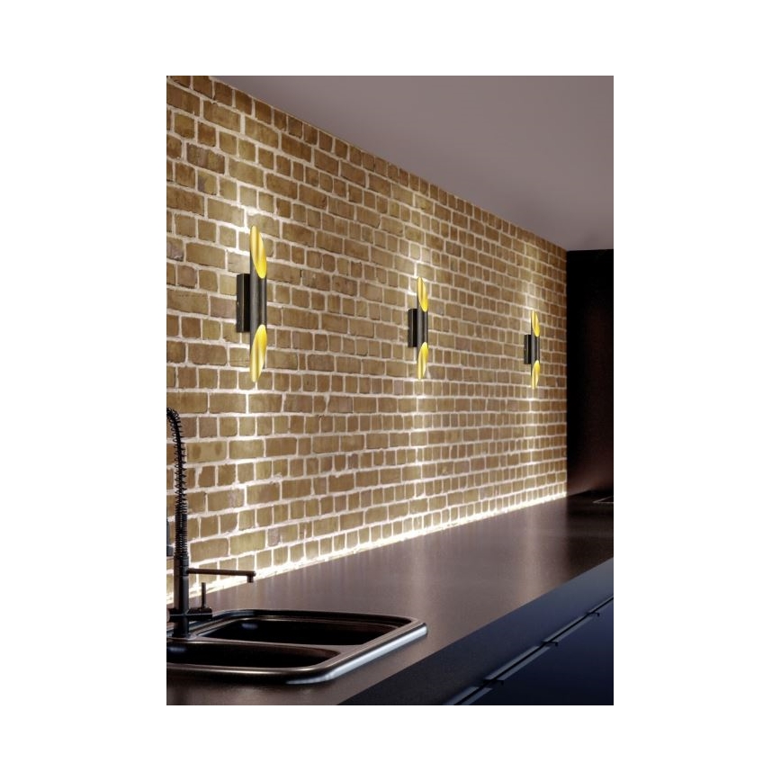 Trio - LED Wall light BOLERO 2xLED/3,1W/230V CRI 90 copper