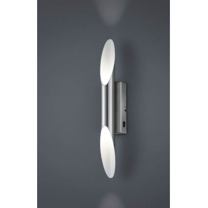 Trio - LED Wall light BOLERO 2xLED/3,1W/230V CRI 90 matte chrome