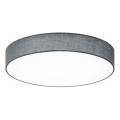 Trio - LUGANO LED dimmable ceiling light, 22W, 230V, 3000K, Ø 40 cm, grey