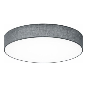 Trio - LUGANO LED dimmable ceiling light, 22W, 230V, 3000K, Ø 40 cm, grey