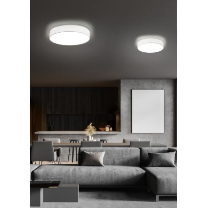 Trio - LUGANO LED Dimmable Ceiling Light LED/22W/230V 3000K Ø 40 cm white