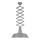 Trio - Pull-down chandelier DETROIT 1xE27/42W/230V