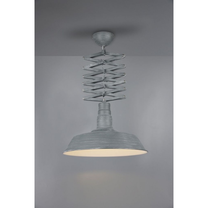 Trio - Pull-down chandelier DETROIT 1xE27/42W/230V