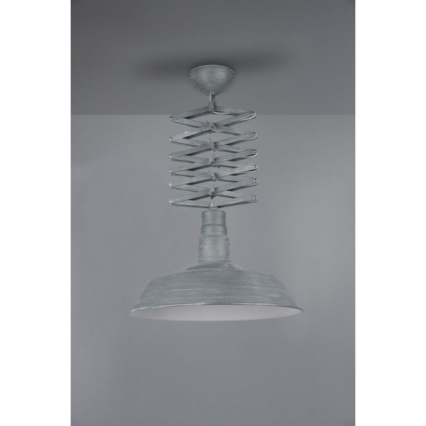 Trio - Pull-down chandelier DETROIT 1xE27/42W/230V