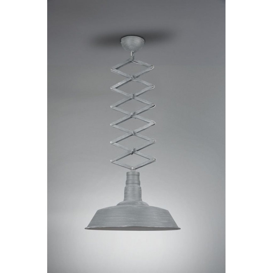 Trio - Pull-down chandelier DETROIT 1xE27/42W/230V