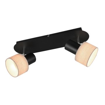 Trio - Spotlight WAILER 2xGU10/5W/230V black