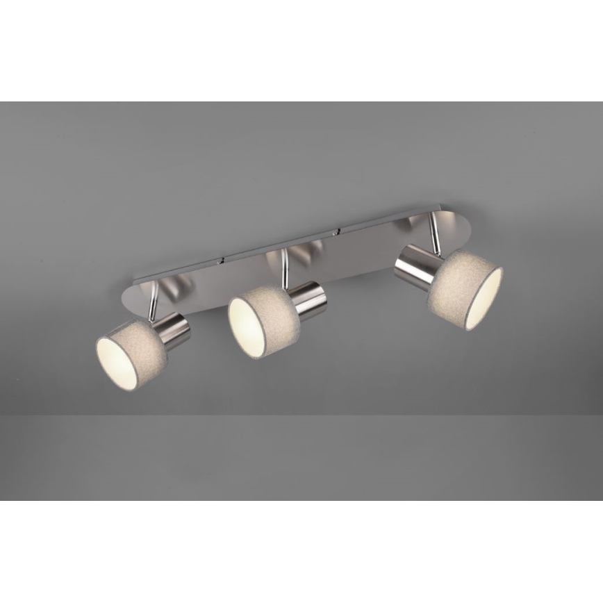 Trio - Spotlight WAILER 3xGU10/5W/230V matte chrome