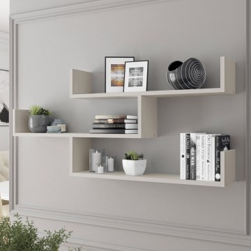 TRIO Wall-Mounted Shelf 119x55 cm, Cashmere