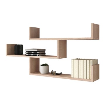 TRIO Wall Shelf 119 x 55 x 18 cm, Sonoma Oak