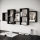 TRIO Wall Shelf 161 x 65 cm, Black