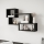 TRIO Wall Shelf 87x54 cm – Graphite Black