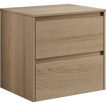 TRONDHEIM 60 cm Bathroom Cabinet for Washbasin, Oak