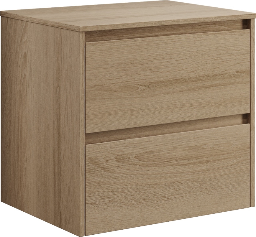 TRONDHEIM 60 cm Bathroom Cabinet for Washbasin, Oak