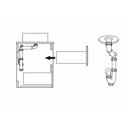TRONDHEIM 60 cm Bathroom Vanity Unit for Washbasin, Anthracite