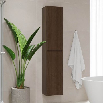 TRONDHEIM Bathroom Cabinet 35x174x30 cm Walnut