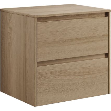 TRONDHEIM Bathroom Cabinet for 60 cm Sink, Oak