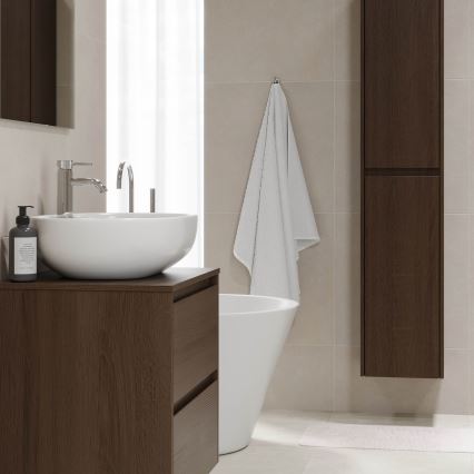 TRONDHEIM Bathroom Cabinet for 60 cm Washbasin – Walnut
