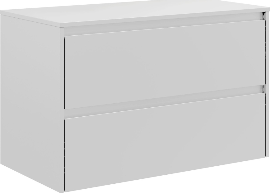 TRONDHEIM Bathroom Cabinet for 90 cm Sink, White