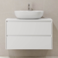 TRONDHEIM Bathroom Vanity Cabinet for 90×57×46 cm Basin, White