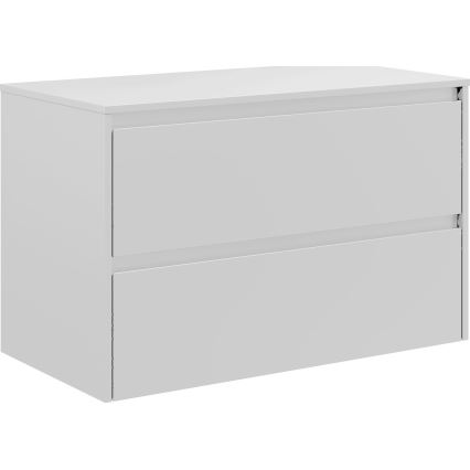 TRONDHEIM Bathroom Vanity Cabinet for 90×57×46 cm Basin, White
