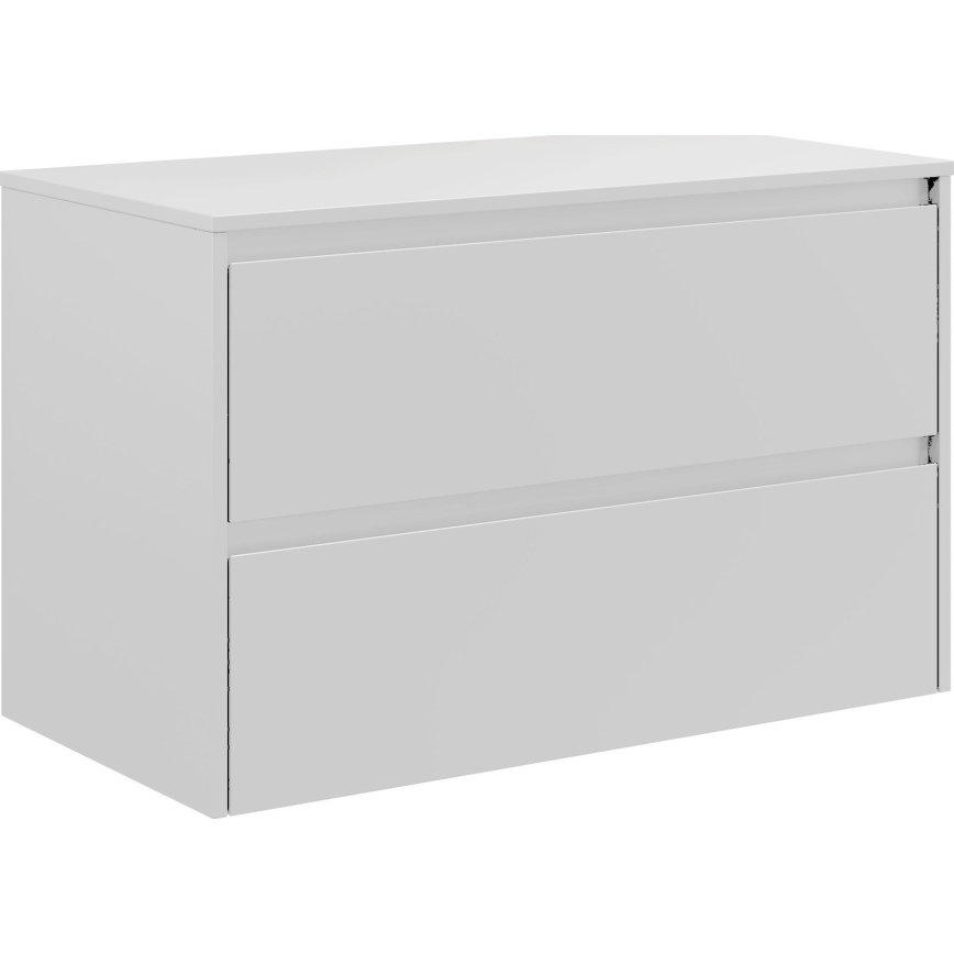TRONDHEIM Bathroom Vanity Cabinet for 90×57×46 cm Basin, White