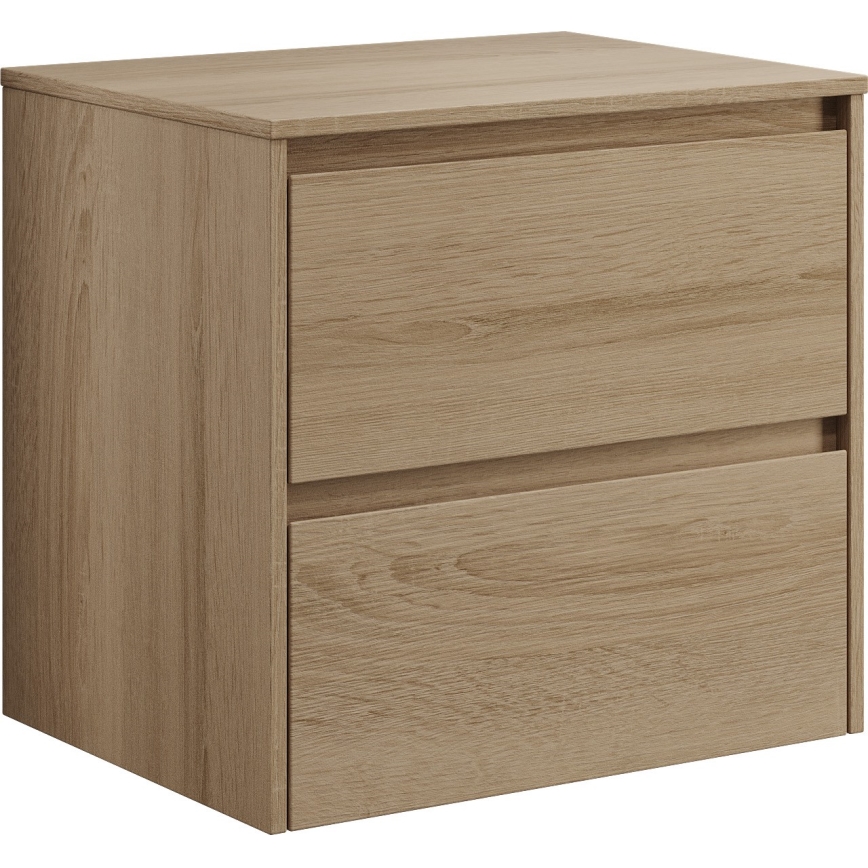 TRONDHEIM bathroom vanity unit for washbasin 60x57x46 cm oak
