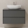 TRONDHEIM bathroom vanity unit for washbasin, 90 x 57 x 46 cm, anthracite