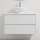 TRONDHEIM/DRAMMEN Bathroom cabinet with washbasin 90x57x46 cm white