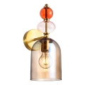 TROPEA Wall Lamp 1xE27/15W/230V Gold/Smoky Beige