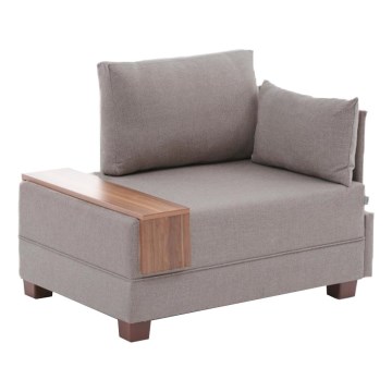 TULA Right-Hand Corner Armchair, Beige