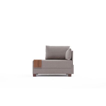 TULA Right-Hand Corner Armchair, Beige