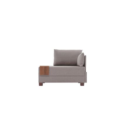 TULA Right-Hand Corner Armchair, Beige