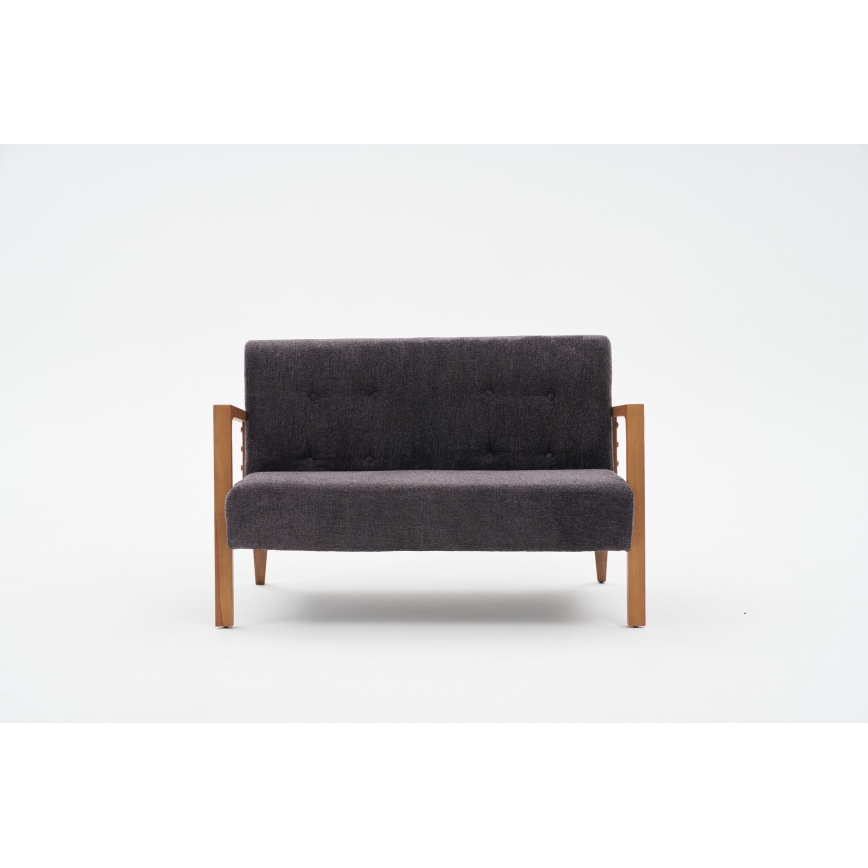 TUMI Anthracite Two-Seater Sofa