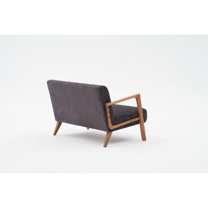 TUMI Anthracite Two-Seater Sofa