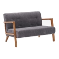 TUMI Two-Seater Sofa, Grey