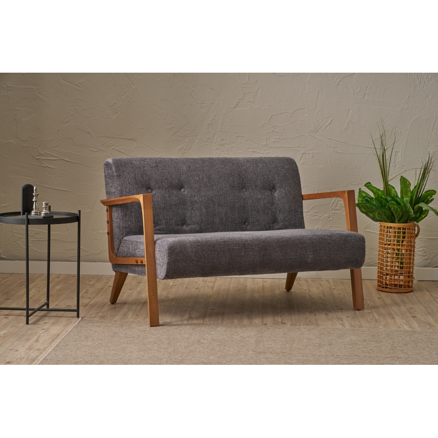 TUMI Two-Seater Sofa, Grey