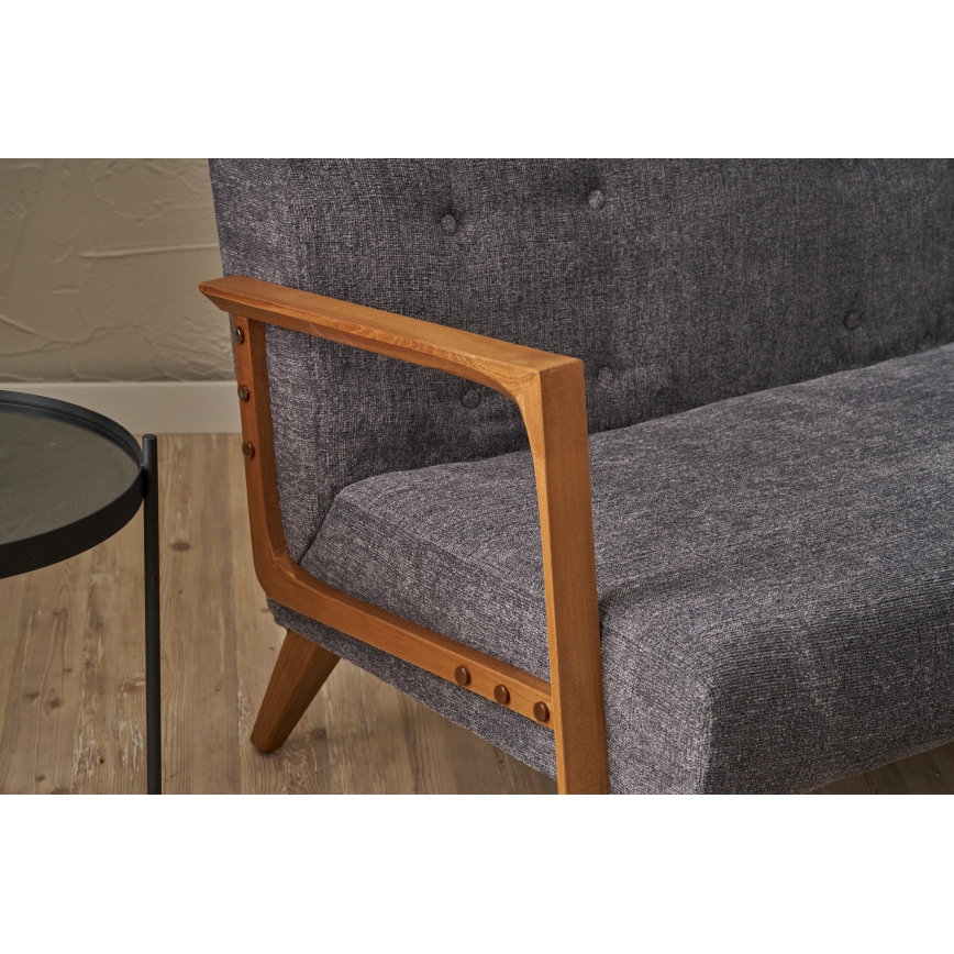 TUMI Two-Seater Sofa, Grey