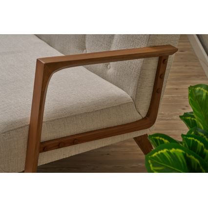 TUMI two-seater sofa in cream