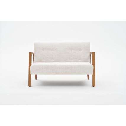 TUMI two-seater sofa in cream