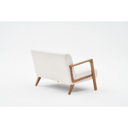 TUMI two-seater sofa in cream