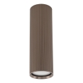 TUNE M spotlight 1xGU10/10W/230V 17 cm brown