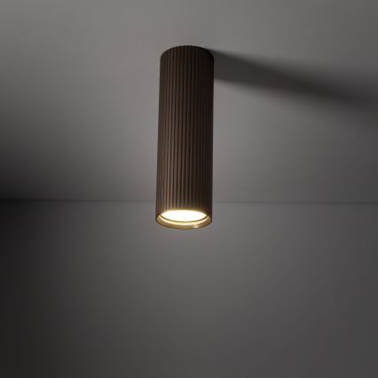 TUNE M spotlight 1xGU10/10W/230V 17 cm brown