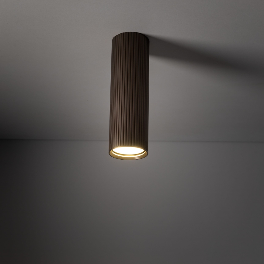 TUNE M spotlight 1xGU10/10W/230V 17 cm brown
