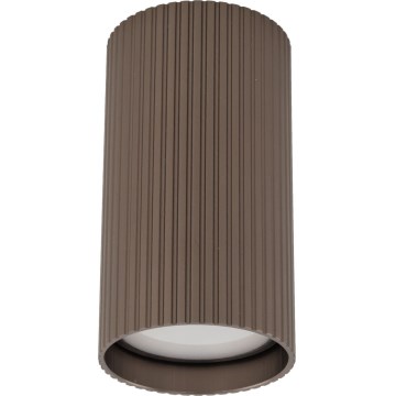 TUNE S Spotlight 1×GU10/10W/230V, 10 cm, Brown