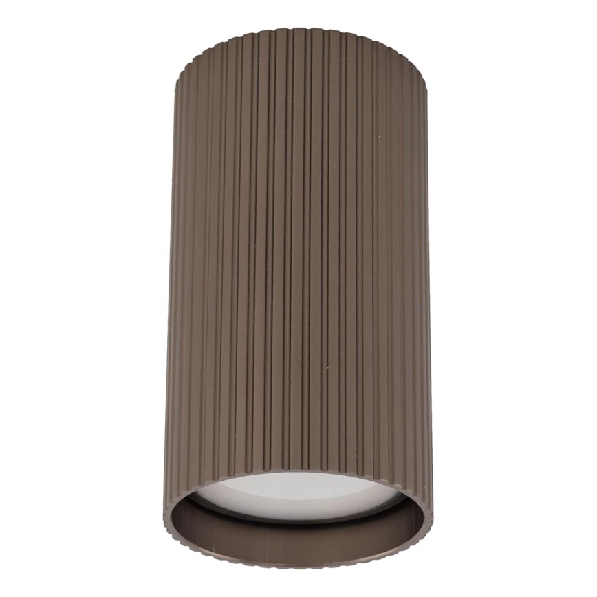 TUNE S Spotlight 1×GU10/10W/230V, 10 cm, Brown