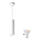 TURYN Dimmable LED RGBW Bathroom Pendant Light 1xGU10/6.5W/230V 2700-6500K Wi-Fi IP44 White