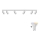 TURYN LED RGBW Dimmable Bathroom Spotlight 6xGU10/6.5W/230V 2700-6500K Wi-Fi IP44 White