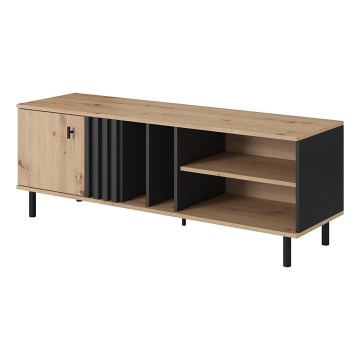 TV table BADIA oak/anthracite