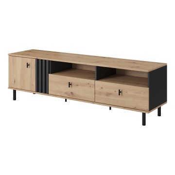TV table BADIA oak/anthracite